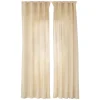 Zasłony aksamitne na taśmie 135 x 250 cm Smukee Home, 2 szt., beżowe