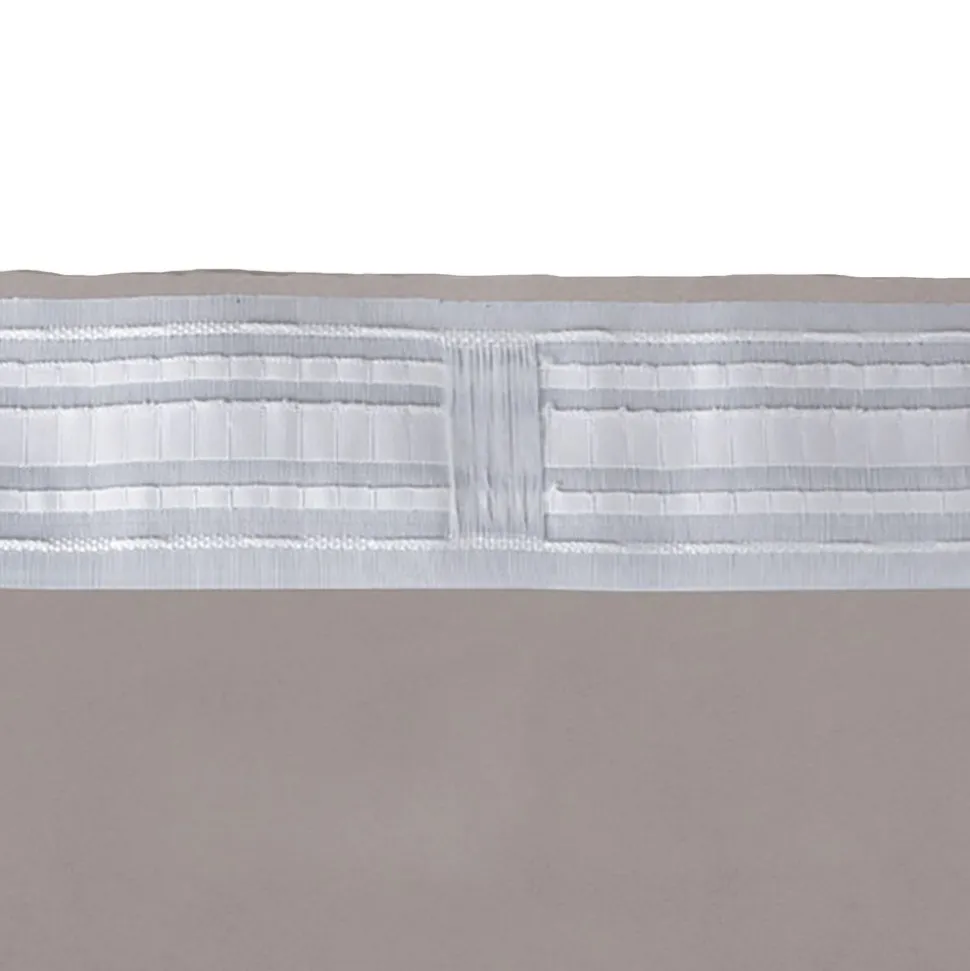 Zasłony na taśmie welwetowe 140 x 250 cm Smukee, 2 szt., szare