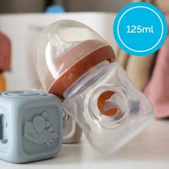 Zestaw akcesoriów dziecięcych Kidnort NewBorn, 3 elementy, brązowy