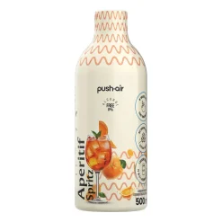 Zestaw Dafi PushAir, butelka do saturatora 0,5 l, koncentrat napoju gorzka pomarańcza