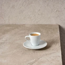 Zestaw do kawy z porcelany Delta Q Qups Espresso Pro, 12 elementów, biały