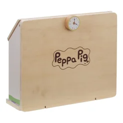 Zestaw drewniana szkoła z figurkami Peppa, podstawka Drop & Play