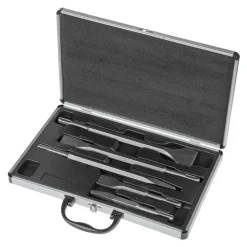 Zestaw 5 dłut do kucia betonu, SDS, w walizce