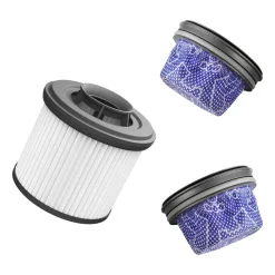 Zestaw filtrów do odkurzaczy Dreame, filtr HEPA, 2 x uchwyt wkładu gąbkowego