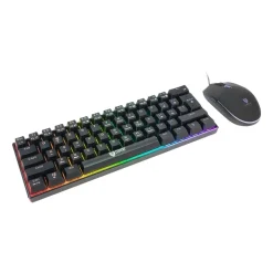 Zestaw gamingowy 2 w 1 Liocat GS 777 C, klawiatura i myszka, czarny