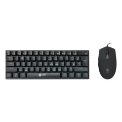 Zestaw gamingowy 2 w 1 Liocat GS 777 C, klawiatura i myszka, czarny