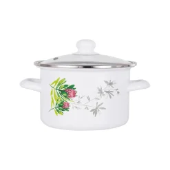 Zestaw garnków emaliowanych Florina Protea, 6 elementów