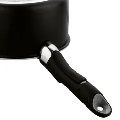 Zestaw garnków Konighoffer Spinel Black, 16/18/20 cm, odpinana rączka, czarne