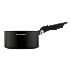 Zestaw garnków Konighoffer Spinel Black, 16/18/20 cm, odpinana rączka, czarne