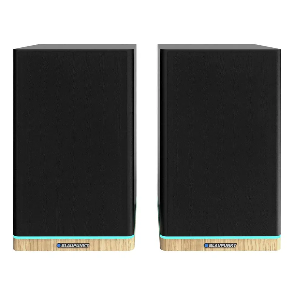 Zestaw 2 głośników półkowych Blaupunkt BS60BK LED, 2 x 30 W, czarne