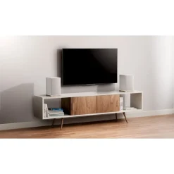 Zestaw 2 głośników półkowych Blaupunkt BS60WH LED, 2 x 30 W, białe