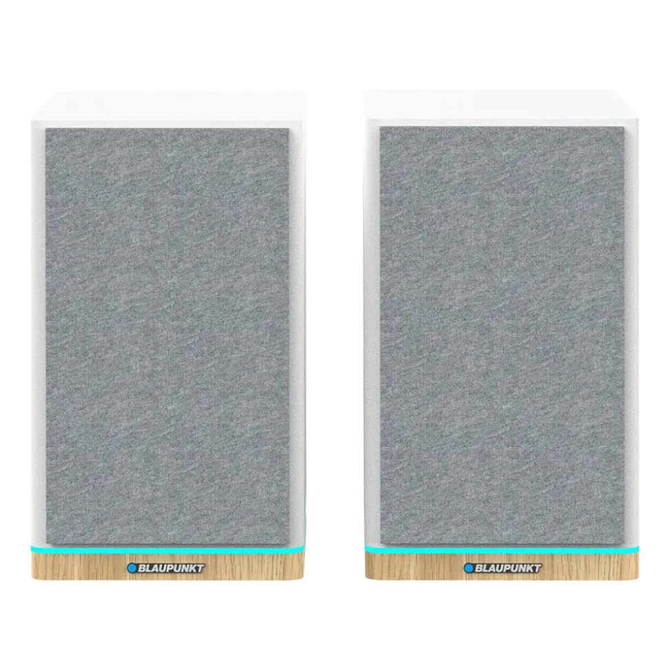 Zestaw 2 głośników półkowych Blaupunkt BS60WH LED, 2 x 30 W, białe