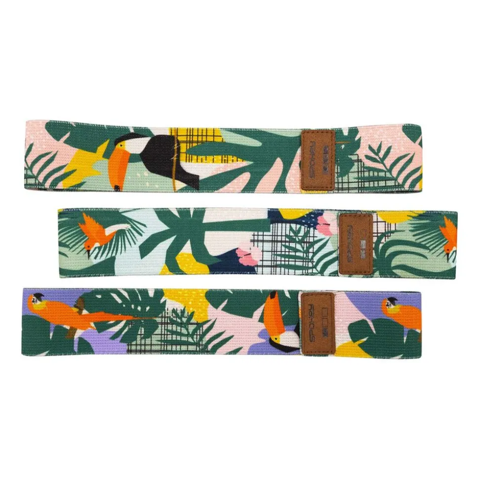 Zestaw gum oporowych Spokey Home Jungle Set, 3 sztuki