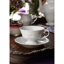 Zestaw kawowy z porcelany Chodzież Fryderyka, 180 ml, 12 elementów
