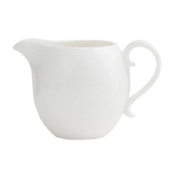 Zestaw kawowy z porcelany na 6 osób Ambition Giro, 17 elementów, biały