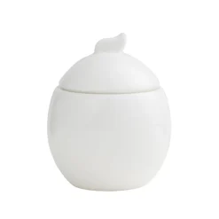 Zestaw kawowy z porcelany na 6 osób Ambition Giro, 17 elementów, biały