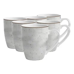 Zestaw kubków porcelanowych MG Home Antico, 360 ml, 6 sztuk