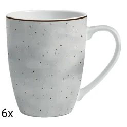 Zestaw kubków porcelanowych MG Home Antico, 360 ml, 6 sztuk