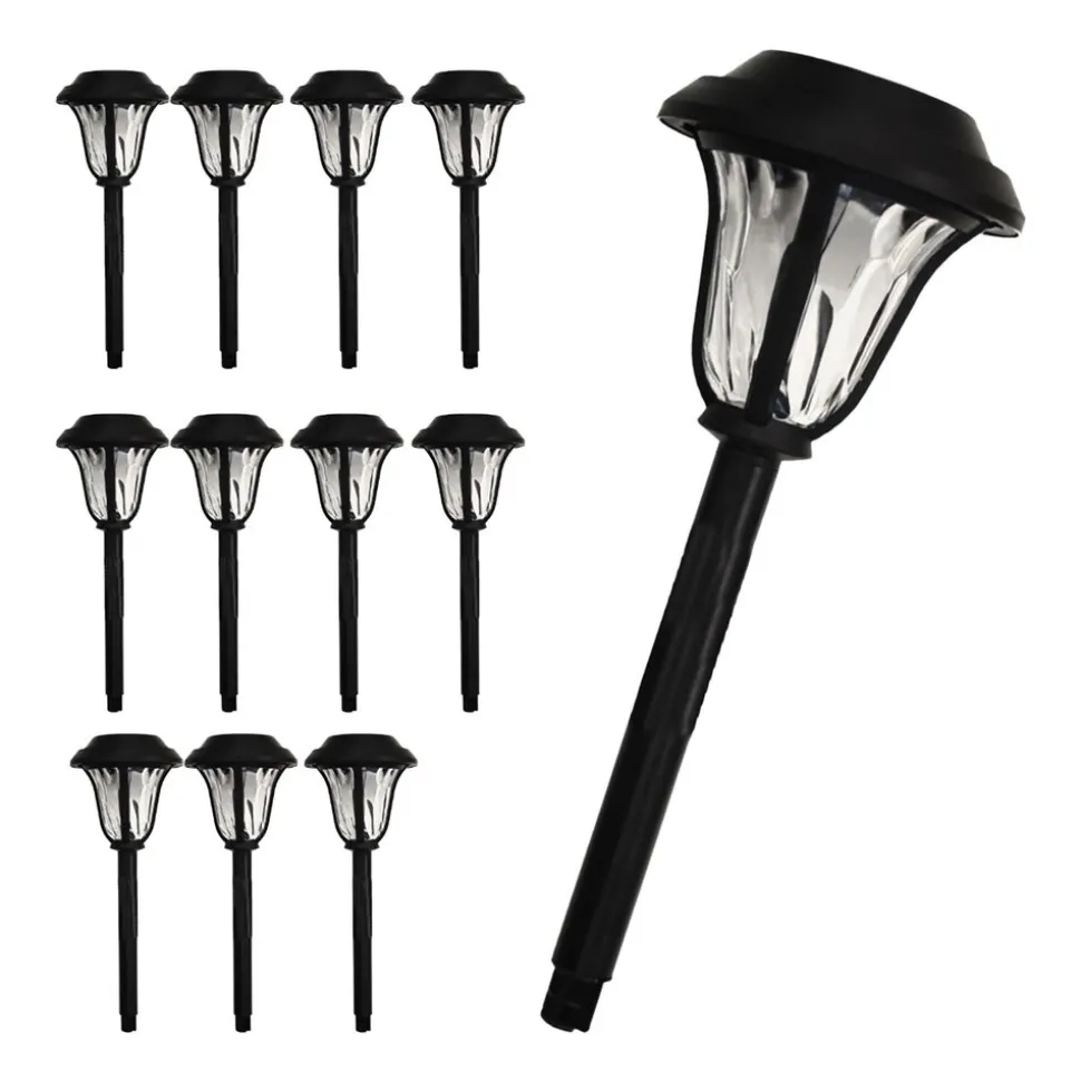 Zestaw lampek solarnych Wings, 12 sztuk