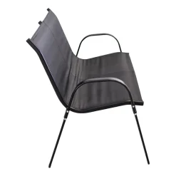 Zestaw mebli ogrodowych Jumi Fiesta, stolik, sofa, 2 krzesła, czarny
