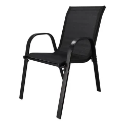 Zestaw mebli ogrodowych Jumi Fiesta, stolik, sofa, 2 krzesła, czarny