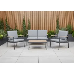 Zestaw mebli ogrodowych Meven Noto, sofa, 2 krzesła, stolik kawowy