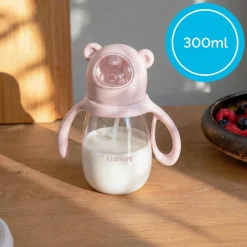 Zestaw naczyń dziecięcych Kidnort Diet, 4 elementy, beżowy