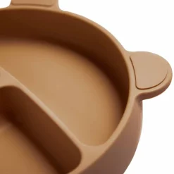 Zestaw naczyń dziecięcych Kidnort Diet, 4 elementy, brązowy