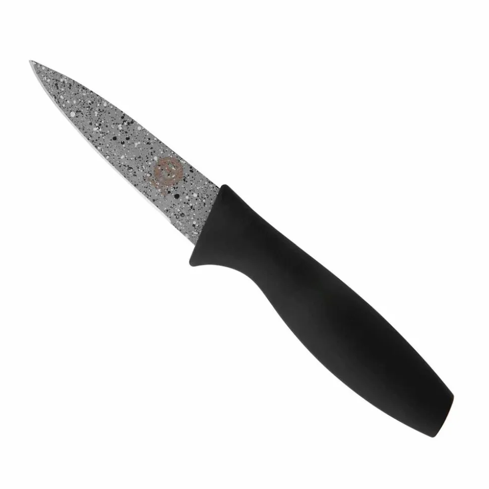 Zestaw noży kuchennych Konighoffer Grey Stone Marble, 4 elementy, stalowe, szare