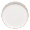 Zestaw obiadowy z kamionki na 6 osób MG Home Artena White, 18 elementów, biały