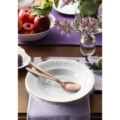 Zestaw obiadowy z porcelany Chodzież Fryderyka, na 6 osób, 18 elementów, biały