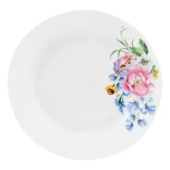 Zestaw obiadowy z porcelany Domotti Fiorella, na 6 osób, 18 elementów