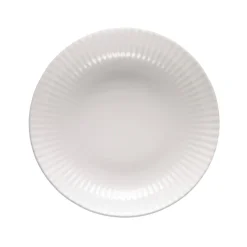 Zestaw obiadowy z porcelany na 6 osób Lubiana Daisy, 18 elementów, biały