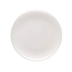 Zestaw obiadowy z porcelany na 6 osób Lubiana Daisy, 18 elementów, biały