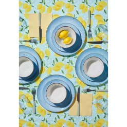 Zestaw obiadowy z porcelany na 4 osoby MG Home Gemma Blue, 12 elementów, niebieski