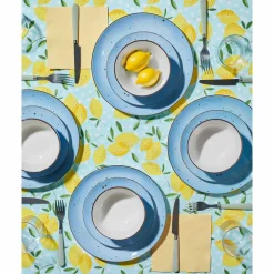 Zestaw obiadowy z porcelany na 4 osoby MG Home Gemma Blue, 12 elementów, niebieski