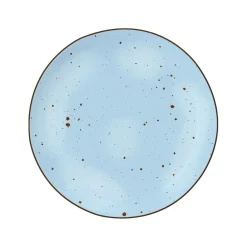 Zestaw obiadowy z porcelany na 4 osoby MG Home Gemma Blue, 12 elementów, niebieski