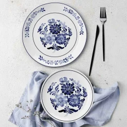 Zestaw obiadowy z porcelany na 4 osoby MG Home Sintra, 12 elementów, biały