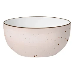 Zestaw obiadowy z porcelany na 4 osoby MG Home Gemma Pink, 12 elementów, różowy