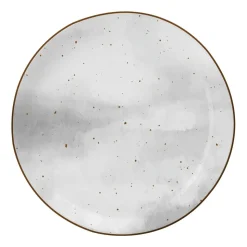 Zestaw obiadowy z porcelany na 6 osób MG Home Antico, 18 elementów, szary
