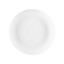 Zestaw obiadowy z porcelany na 6 osób Lubiana Modern, 18 elementów, biały
