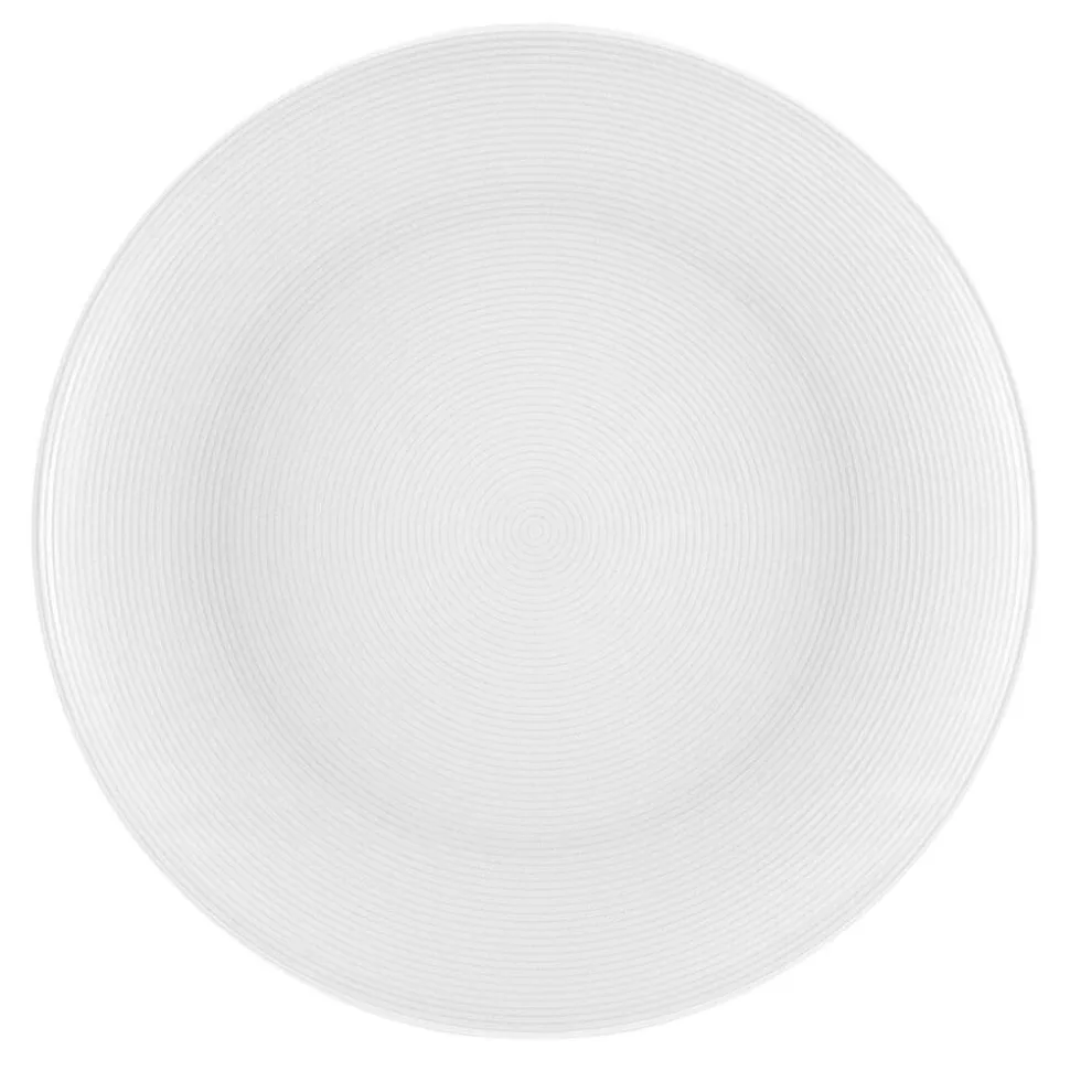 Zestaw obiadowy z porcelany na 6 osób Lubiana Modern, 18 elementów, biały