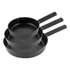 Zestaw patelni Florina Optimus by Mateusz Gessler, 3 elementy, non-stick, czarne