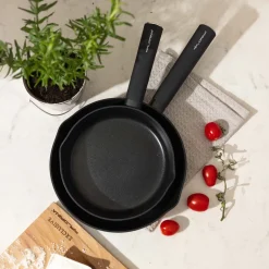 Zestaw patelni Florina Optimus by Mateusz Gessler, 3 elementy, non-stick, czarne