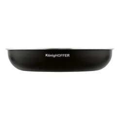 Zestaw patelni Konighoffer Spinel Black, 20/24/28 cm, odpinana rączka, czarne
