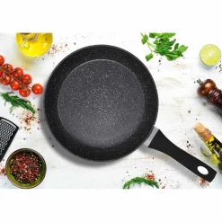 Zestaw patelni MG Home Lukka, 3 elementy, czarne