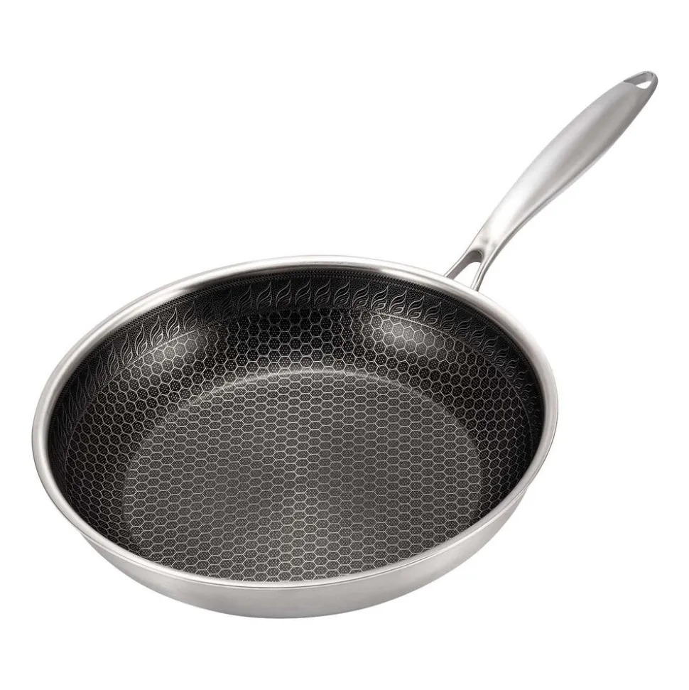 Zestaw patelni stalowych MG Home Maestro, 2 elementy, srebrne