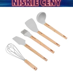 Zestaw przyborów kuchennych silikonowych Konighoffer Gler, 5 elementów
