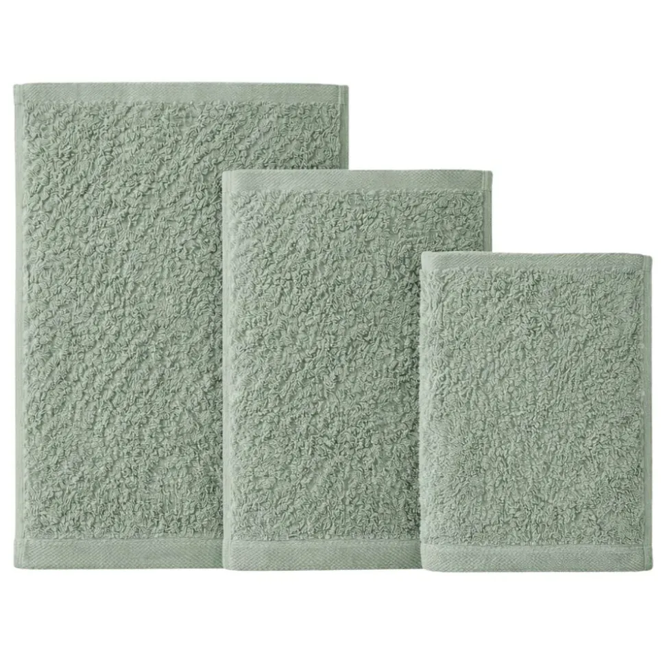 Zestaw ręczników frotte Art Soft Home Gracia, 500 g/m², 3 szt., zielone