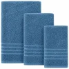 Zestaw ręczników frotte Art Soft Home Olimp, 500 g/m², 3 szt., niebieskie